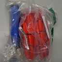 INTOWIND Mini Basketballs 3 Pack - 7inch Small Basketball Size 3 Set with Pump Needle - Ideal for Mini Hoop, Outdoor & Indoor Play - Kids Basketball Party Favors (Red)