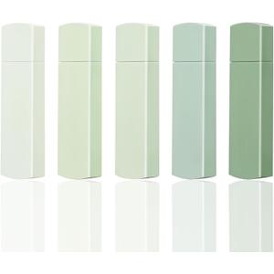 Huakaile 6 Pack Cute White Out Correction Tape with Gradient Color, Aesthetic White Out Strip Tape Pen, Whiteout Tape Eraser for Writing Note-taking Learning School Office Supplies (Green) (Green)