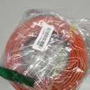 Tie Out Cable for Dogs, Dog Leads for Yard Chew Proof,Heavy Duty Tie Out Cable for Large Dogs Up to 125lbs,Dog Runner Tether (Orange, 125Ibs 50ft)