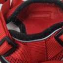 rabbitgoo Cat Harness and Leash for Walking, Escape Proof Soft Adjustable Vest Harnesses for Cats, Easy Control Breathable Reflective Strips Jacket, Black & Red, XS