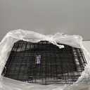 MidWest Homes for Pets 24-Inch iCrate for Small Breeds, 12-20 lbs, Single Door Folding Dog Crate with Divider Panel, Leak-Proof Tray & Secure Latch, Portable, Durable & Easy to Assemble (24.8"L x 17.9"W x 19.5"H)