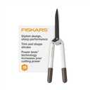 Fiskars Hedge Shears with PowerLever, Lightweight Garden Trimmers, White