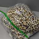 PAVILIA Sherpa Fleece Wearable Blanket for Adult Women, Cozy Plush Blanket Poncho Cape with Hood, Super Soft Shawl, Angel Wrap Throw for Office, Cheetah Yellow