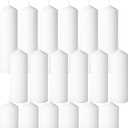 White Pillar Candles Bulk Set of 18Hurricane Candles3 Different Lengths 2 x 3/6/8 Inch (6 Each)Dripless Unscented SmokelessGives You a Better Atmosphere When Organizing an Event Party. (18 Pointed-tip)