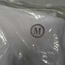 YWIES Plain Basketball Jersey, Blank Team Uniform, Hip Hop Hipster Short Sleeveless Active Shirts (Medium, White-Black)