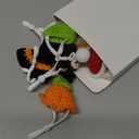 Silkfly 12 Pcs Mini Hamster Hats Spring Easter Crochet Hat for Small Animals Guinea Pig Snakes Lizards Bearded Dragons Stuffed Animal Clothes, Pet Photo Props(Fresh)