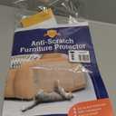 6 Pack XL Anti Cat Scratch Furniture Protector - Couch Protector from Cat Claws w/Twist Pins - Heavy Duty, Strong, Clear, Easy-to-Apply Scratching Deterrent and Shield for Sofa