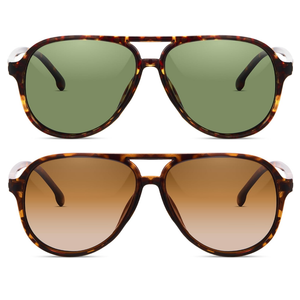 livho Trendy Polarized Aviator Sunglasses Women Men, Retro Sun Glasses for Women Men 2025, Oversized UV Protection Shades