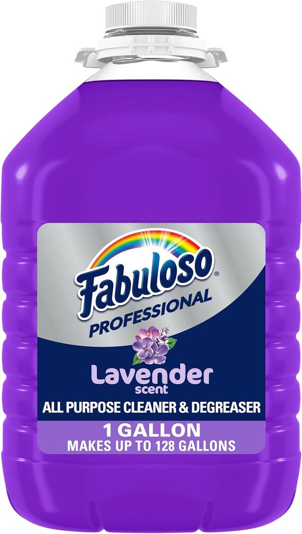 Fabuloso Professional All Purpose Cleaner & Degreaser - Lavender, 1 Gallon (Pack of 1)