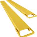 Forklift Extensions, Pallet Forklift Extensions 4.5 Inch Width, Heavy Duty Steel Pallet Fork Extensions, 1 Pair Forklift Extensions for Forklift Lift Truck Forklift Loaders