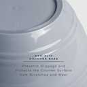 BINO | Mixing Bowl Set with Lids | Versatile Plastic Bowls for Kitchen Mixing, Serving, and Storage - 4-Piece Mixing Bowl Set in Various Sizes | Space-Saving Nesting Design | Dishwasher Safe