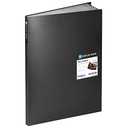 Sooez Heavy Duty Binder with Plastic Sleeves,  Display 40 Pages, Presentation Book for Artwork, Sheet Music, Document