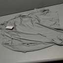 baleaf Swim Shirts Men Rash Guard Long Sleeve Sun Protection Hoodie UV Lightweight Athletic Running with Kangaroo Pocket Light Gray S