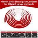 Flexible Quarter Round Molding, 118 inch Self-Adhesive Trim Molding Peel and Stick Bendable Molding Trim, Waterproof Quarter Round Trim for Wall Edge Corner Cabinet Edge Countertops