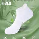 Niorasen Ankle Socks for Women, 6 Pairs Breathable Bamboo Viscose Low Cut Thin Socks,Moisture Wicking Casual Sports Running L