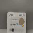 Angol Shiold Round Soft Close Decorative Natural Solid Wood Toilet Seat