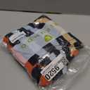 KIRUNDO Women's 2025 Fall Winter Striped Color Block Short Sweater Long Sleeve Crew Neck Casual Loose Knit Pullover Tops, Small