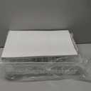 Liuoud Under Sink Organizer 2 Pack, 2 Tier Slide Out Large Capacity Height Adjustable Under Sink Organizers and Storage for Kitchen Bathroom Cabinet, White