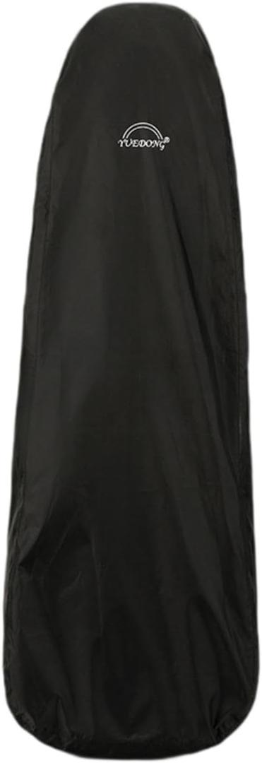 Violin Case Rain Cover Violin Bag Carrying Bag Washable Waterproof Violin Cover Violin Instrument Case Cover for Performing, Triangle Black