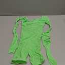 Sexy Club Outfits for Women One Piece Mini Bodycon Lingerie Fishnet Dress Clubwear Rave Party Night Out (Green), One Size