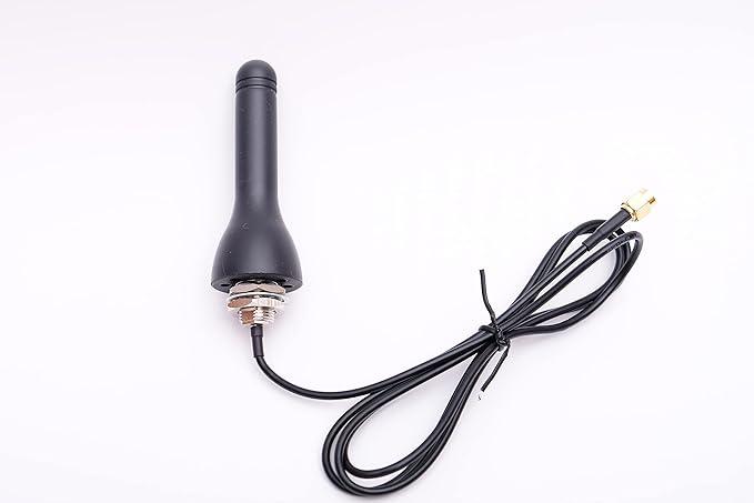 4G LTE Antenna SMA Wall Mount Outdoor Waterproof with Mount Bracket for LTE Mobile Router,CPE Router,Hotspot Cellular,IoT Gateway,Industrial Terminal Server,Security Camera,Cellular Trail Camera