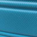 Rockland Melbourne Hardside Expandable Luggage with Spinner Wheels, Turquoise, 3-Piece Set (20/24/28)