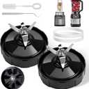 2-pack Extractor Blade Assembly 7 Fins Ninja Blender Blade Ninja Blender Replacement Parts Compatible with Ninja Blenders Auto iQ BL480 BL482 BL642 BL682 NN102