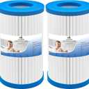 Micron Filter Replacement works with Marineland Magnum and HOT Magnum Canisters, replaces PA0140, Water Polishing Filter Cartridge for Freshwater and Saltwater Tanks - 2 Pack