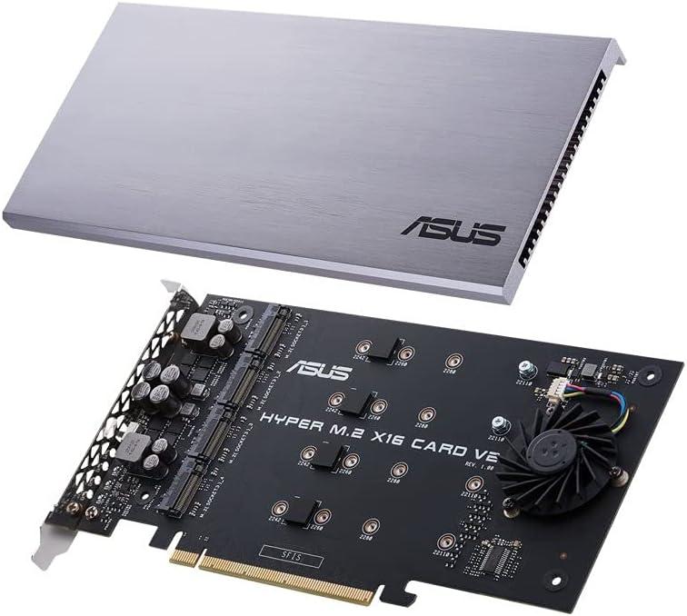 ASUS Hyper M.2 x16 Card v2 4 x M.2 Socket 3