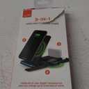 iLive 3-in-1 Wireless Charging Stand Black