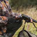 Palmyth Wool Fishing Gloves 3-Cut Fingers Warm for Men and Women Cold Weather Fingerless Gloves for Winter Fly Fishing (Large-X-Large, Black)