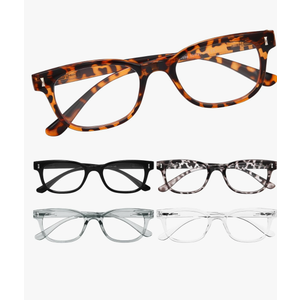 BLS BLUES 5 Packs Reading Glasses for Women Blue Light Blocking, Vintage Computer Eyewear