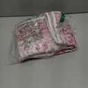 Macgace 2x3 Bright Pink Area Rug for Entryway, Small Washable Rugs with Non-Slip Backing for Girls Bedroom, Cute Vintage Throw Carpet Kitchen Laundry Front Door Decor