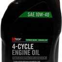 Kawasaki Genuine OEM 10W40 Motor Oil 1 Quart 4-Cycle K-Tech 99969-6296