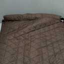 TAOCOCO 100% Waterproof Recliner Cover - Recliner Cover with Non-Slip Granule, Recliner Chair Covers with Elastic Band, Recliner Chair Covers for Reclining Chair(Chocolate, Small-22'')