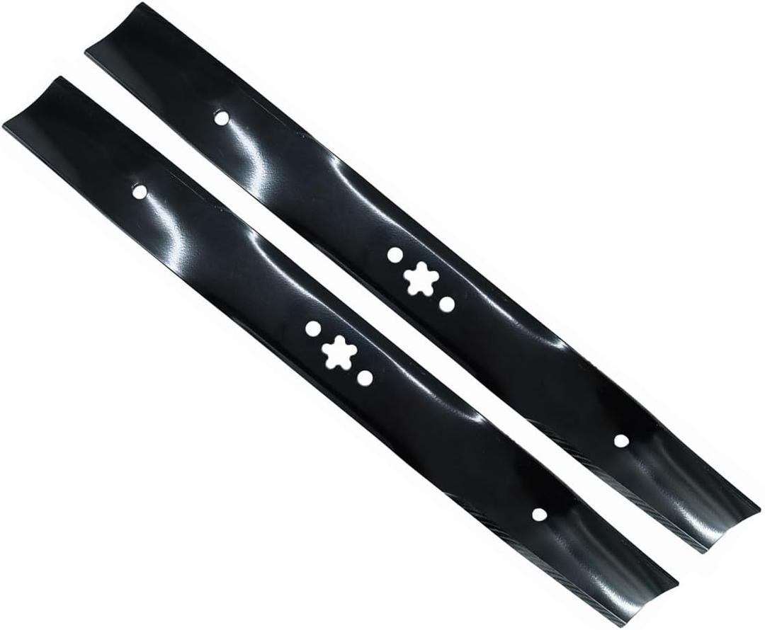 2 Pack 586859602 Mower Blades Replacement for Husqvarna LC221A LC221AH LC221FH LC221R L421P 21" Walk Behind Mower, Replaces 586859604 501082501, 5 Point Star High Lift Lawn Mower Blade