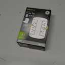 GE 6-Outlet Extender, Surge Protector, Swivel Side Access, Wall Tap Adapter, 3-Prong, 980 Joules, ETL Listed, White, 81781