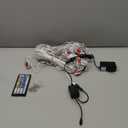 150FT Permanent Outdoor RGB Lights - Waterproof Smart LED Eaves Lights with App/Remote Control, Music Sync & DIY Scenes, Perfect for Christmas, Halloween, Parties & Daily Decor, Ideal for House Roof