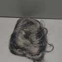 Kaneles Grey Mullet Wigs for Men 80s Retro Cosplay Halloween Costume Wig Funny Rocker Hair Male Wig(Grey)