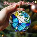 Christmas Ornaments, Butterfly Ornament, Christmas Tree Decorations, Holiday Decorations, Holiday Ornaments, Butterfly Lover Gifts, Holiday Party Gifts, and Xmas Gift Ideas