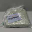 MIULEE 100% Blackout Linen Curtains for Bedroom, Sage Green Solid Luxury Decor Thermal Insulation Room Darkening Drapes for Living Room Nursery Back Tab Rod Pocket 42 x 84 Inches, 2 Panels