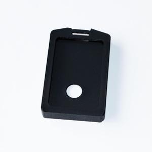 PIAOLGYI Badge Holder for Centegix & Regular Badge Holder 2,Holder with Hole for Teachers(Black)