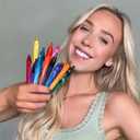 BIC RGLCGAP81AST Gel-ocity Quick Dry Retractable Gel Pen, 0.7mm, Assorted Ink/Barrel, 8/Pack
