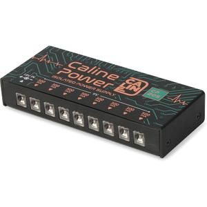 Caline CP205 Guitar Pedal Power Supply, DC 9V True Isolated Pedalboard Power Supply with 8 Totally Isolated Outputs(300mA/500mA), Noiselessly