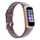 Fitness Tracker,2025 Smart Watch with Blood Pressure Heart Rate & Sleep Monitor IP67 Waterproof Step Calorie Counter Pedometer Fitness Activity Watch for Men Women Android iOS Phone (Purple)