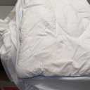 Twin XL Mattress Pad Cotton Mattress Pad Cover for College Dorm Quilted Mattress Cover 18-22" Deep Pocket Mattress Protector Twin XL Size Thin Down Alternative Filling Noiseless & Breathable