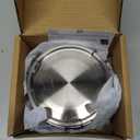 Blockhtte Stainless Steel Food Containers 26oz Leakproof, Metal Food Containers with Lids Dishwasher Safe, Stainless Steel Lunch Container for Kids Plastic Free, Metal Bento Box for Adults (Silver)