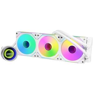 Lian Li GA II Trinity SL-INF 360MM - AIO Liquid Cooler -Pre-Installed ARGB Daisy-chainable Radiator Fans or UNI Fan SL-INF Fans - for Intel® LGA 1700, 1200, 115X, AMD® AM5/AM4 Sockets (GA2T36INW.US)