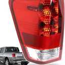 Tail Light Assembly Compatible with 2004-2015 Nissan Titan Left Driver Side Replace: 265557S227