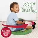 John Deere Twist-N-Twirl Spinning Activity Toy for Toddlers - Balance and Coordination Ages 18 Months+, standard